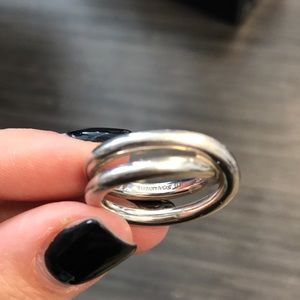T&Co- Paloma Picasso Crossover Le Cercle ring 6.5